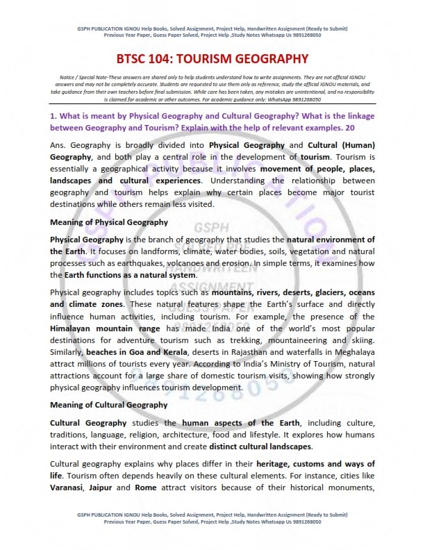 IGNOU BTSC-104 Solved Assignment 2026 English Medium - Image 2