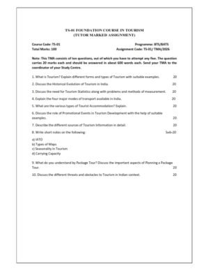 IGNOU TS-01 Solved Assignment 2026 English Medium