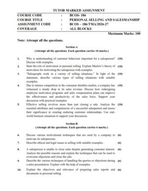 IGNOU BCOS-186 Solved Assignment 2026-27 English Medium