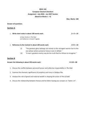 IGNOU BEGC-102 Solved Assignment 2026-27 English Medium