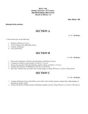 IGNOU BEGC-108 Solved Assignment 2026-27 English Medium