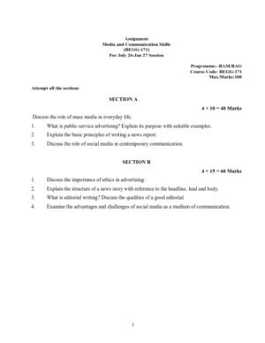 IGNOU BEGG-171 Solved Assignment 2026-27 English Medium