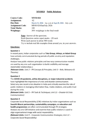 MNM-24 Public Relations verified cover