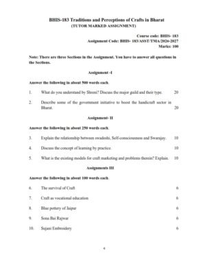 IGNOU BHIS-183 Solved Assignment 2026-27 English Medium