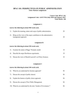 IGNOU BPAC-101 Solved Assignment 2026-27 English Medium