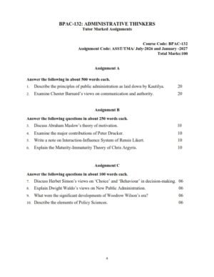 IGNOU BPAC-132 Solved Assignment 2026-27 English Medium