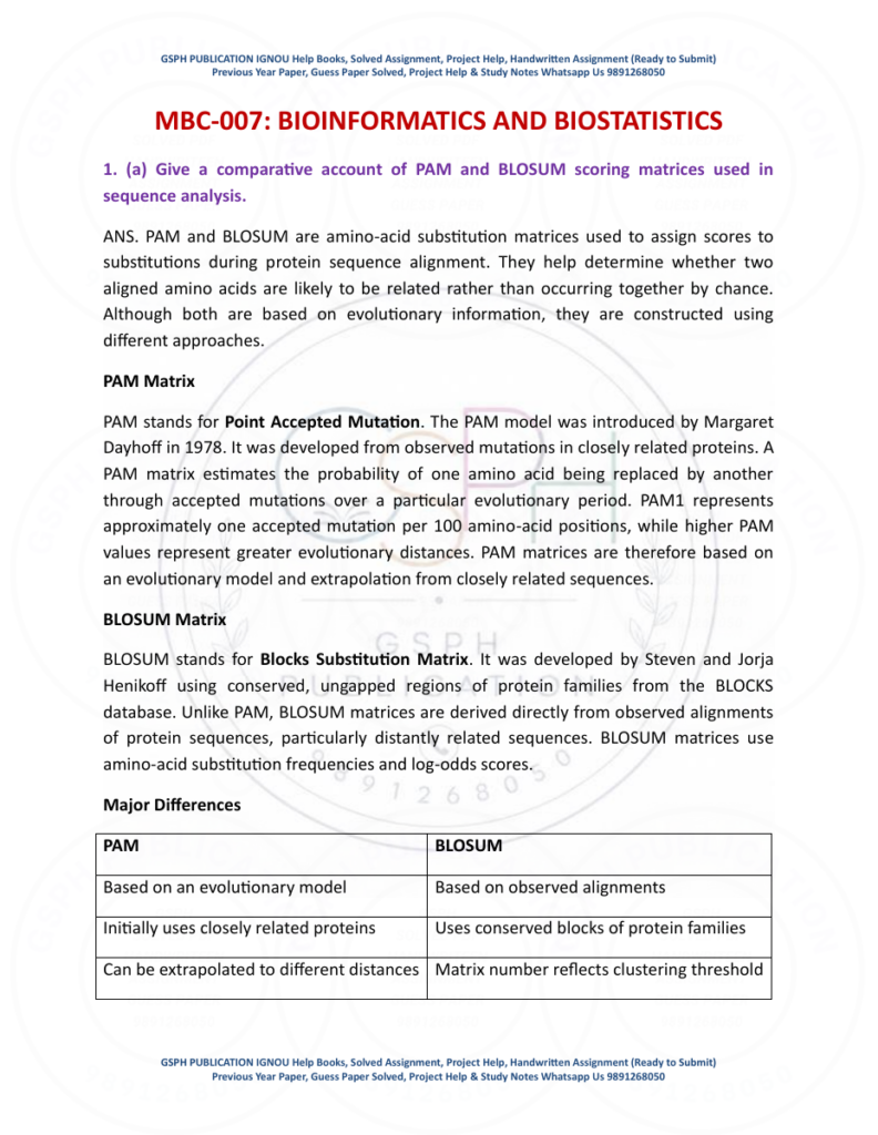 IGNOU MBC-007 Guess Paper Solved English Medium